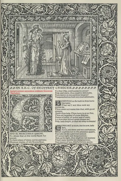 The works of Geoffrey Chaucer Pl.30 av Sir Edward Coley Burne-Jones