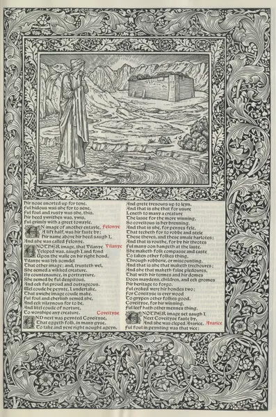 The works of Geoffrey Chaucer Pl.33 av Sir Edward Coley Burne-Jones