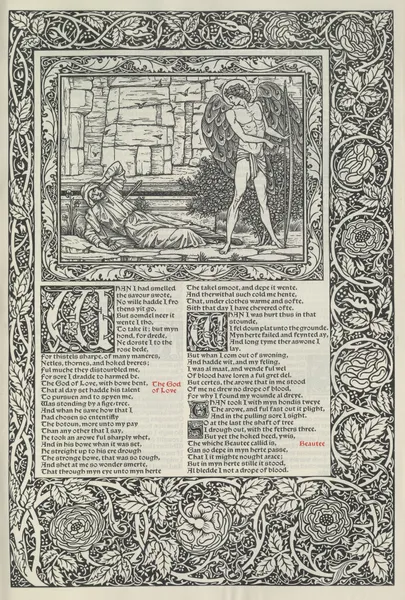 The works of Geoffrey Chaucer Pl.43 av Sir Edward Coley Burne-Jones