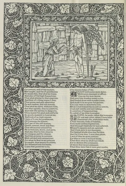 The works of Geoffrey Chaucer Pl.44 av Sir Edward Coley Burne-Jones