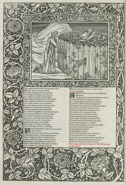 The works of Geoffrey Chaucer Pl.48 av Sir Edward Coley Burne-Jones