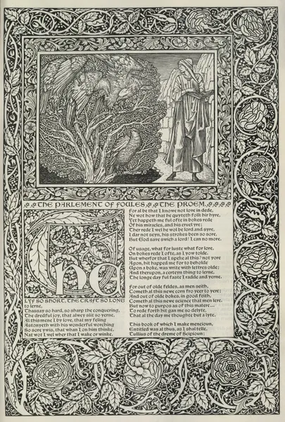 The works of Geoffrey Chaucer Pl.49 av Sir Edward Coley Burne-Jones