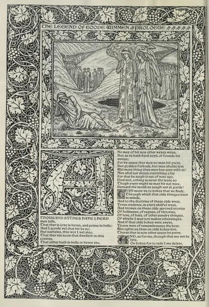 The works of Geoffrey Chaucer Pl.59 av Sir Edward Coley Burne-Jones