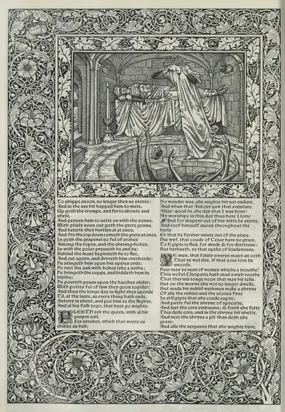 The works of Geoffrey Chaucer Pl.60 av Sir Edward Coley Burne-Jones