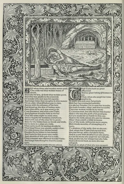 The works of Geoffrey Chaucer Pl.61 av Sir Edward Coley Burne-Jones