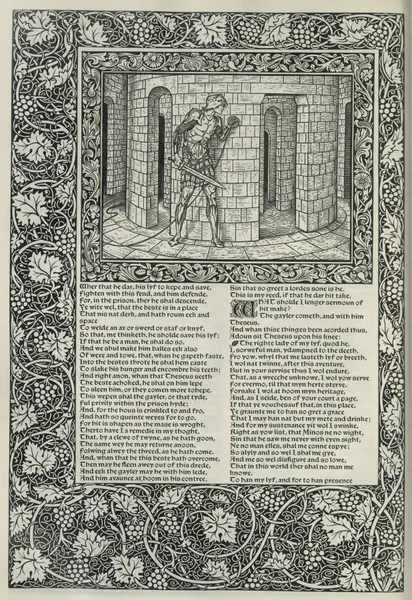 The works of Geoffrey Chaucer Pl.66 av Sir Edward Coley Burne-Jones