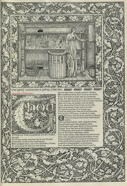 The works of Geoffrey Chaucer Pl.68 av Sir Edward Coley Burne-Jones