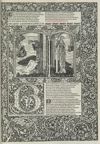 The works of Geoffrey Chaucer Pl.69 av Sir Edward Coley Burne-Jones
