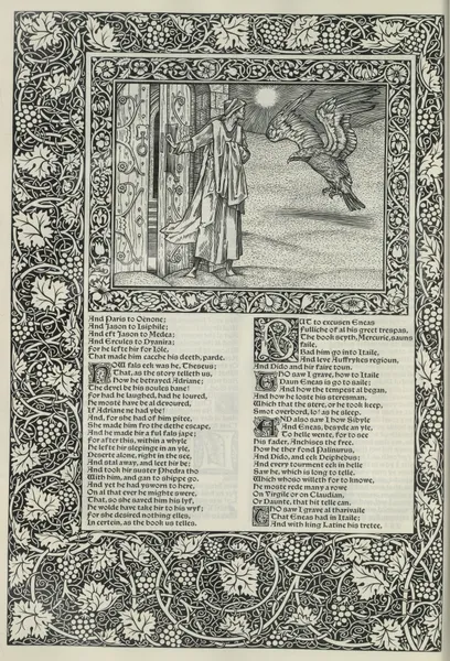 The works of Geoffrey Chaucer Pl.72 av Sir Edward Coley Burne-Jones