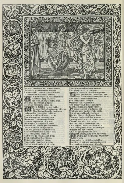 The works of Geoffrey Chaucer Pl.75 av Sir Edward Coley Burne-Jones