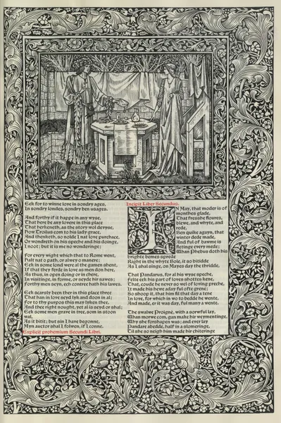 The works of Geoffrey Chaucer Pl.81 av Sir Edward Coley Burne-Jones