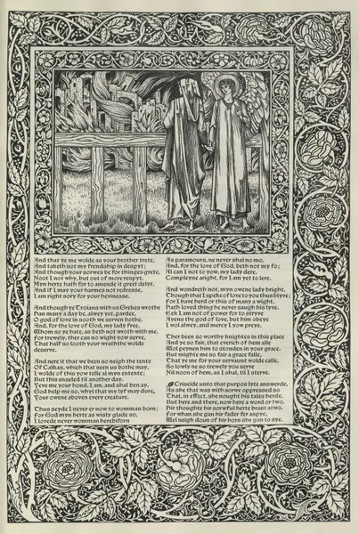 The works of Geoffrey Chaucer Pl.87 av Sir Edward Coley Burne-Jones