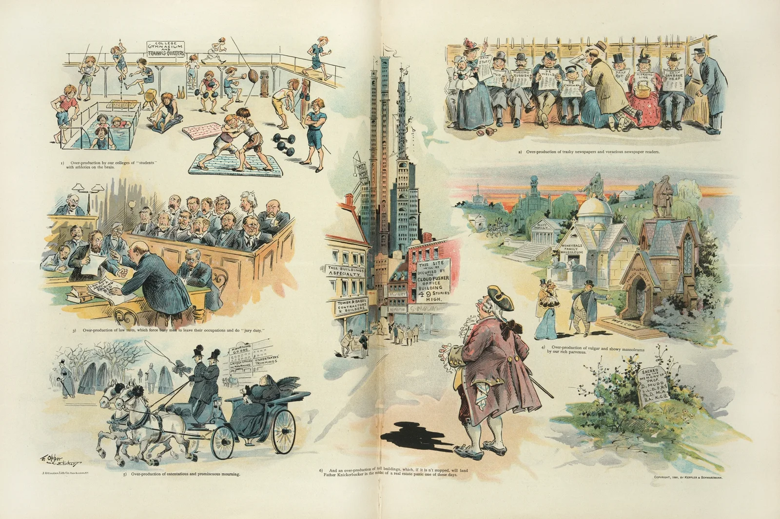 Over-production av Frederick Burr Opper