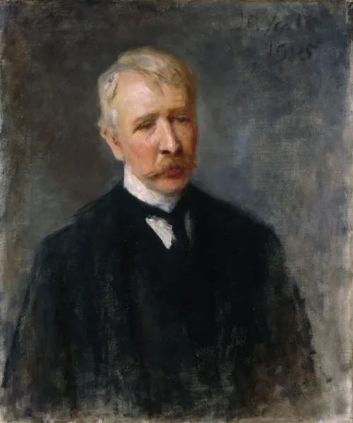 Portrait of George Moore (1852-1933), Novelist av John Butler Yeats