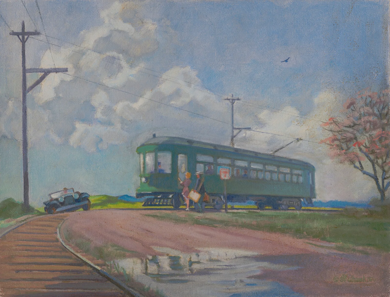 Interurban Stop av James C. Kulhanek