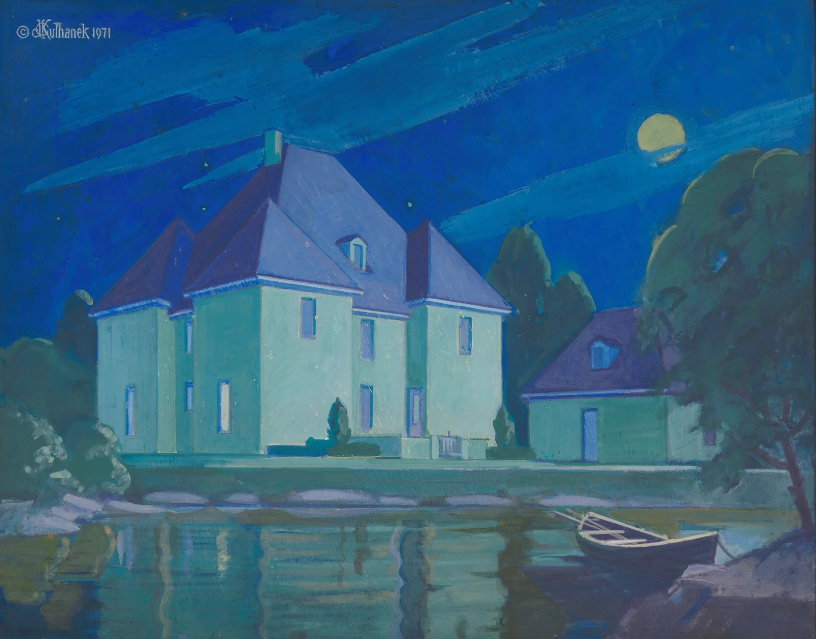 Reflections in Normandy av James C. Kulhanek