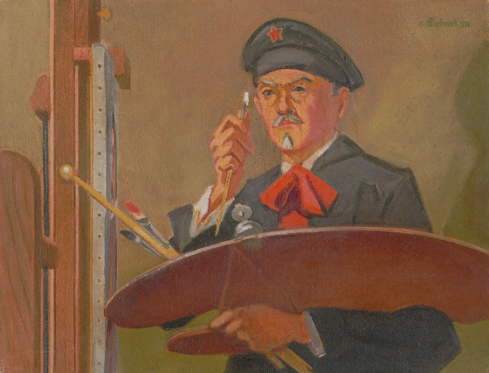 Self Portrait av James C. Kulhanek