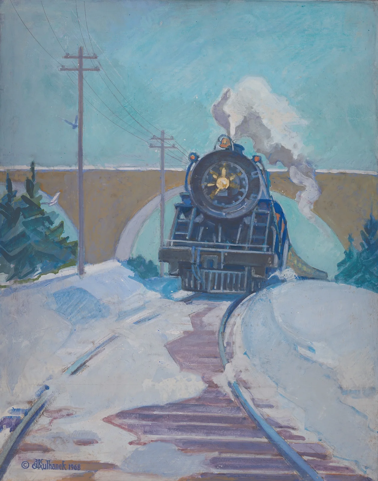 Winter Express av James C. Kulhanek