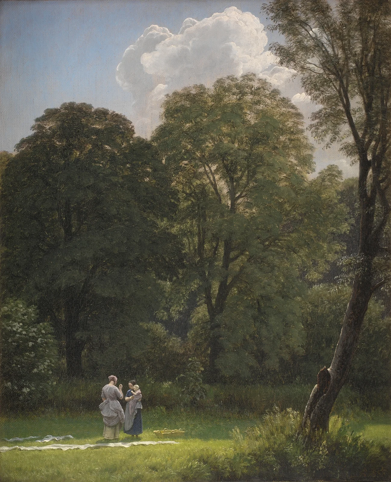 Bleaching Linen in a Clearing av P. C. Skovgaard