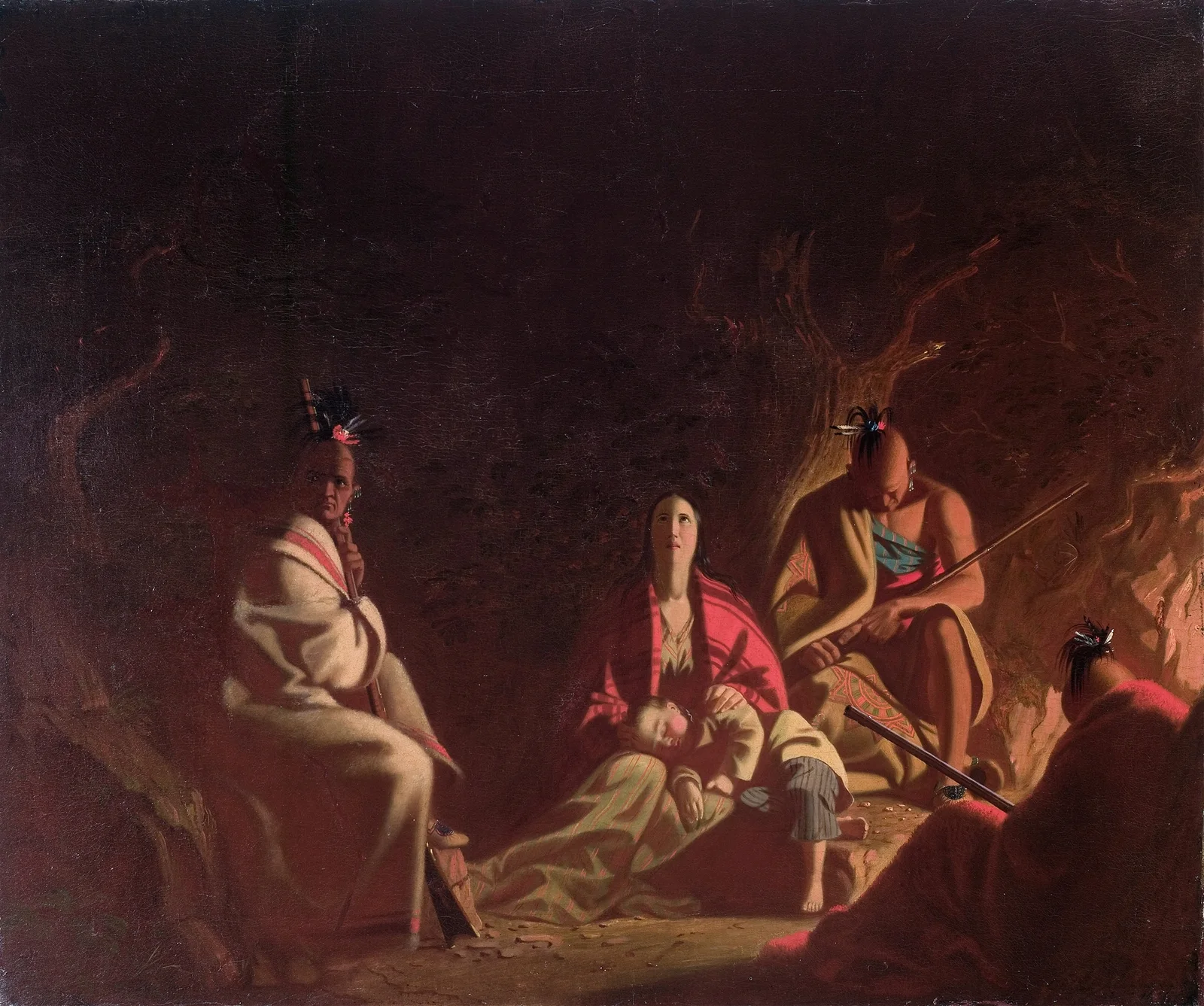 Captured by Indians av George Caleb Bingham