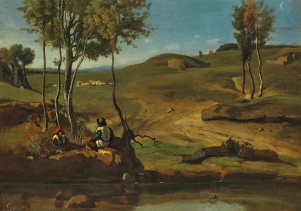 Campagne Italienne av Jean-Baptiste-Camille Corot