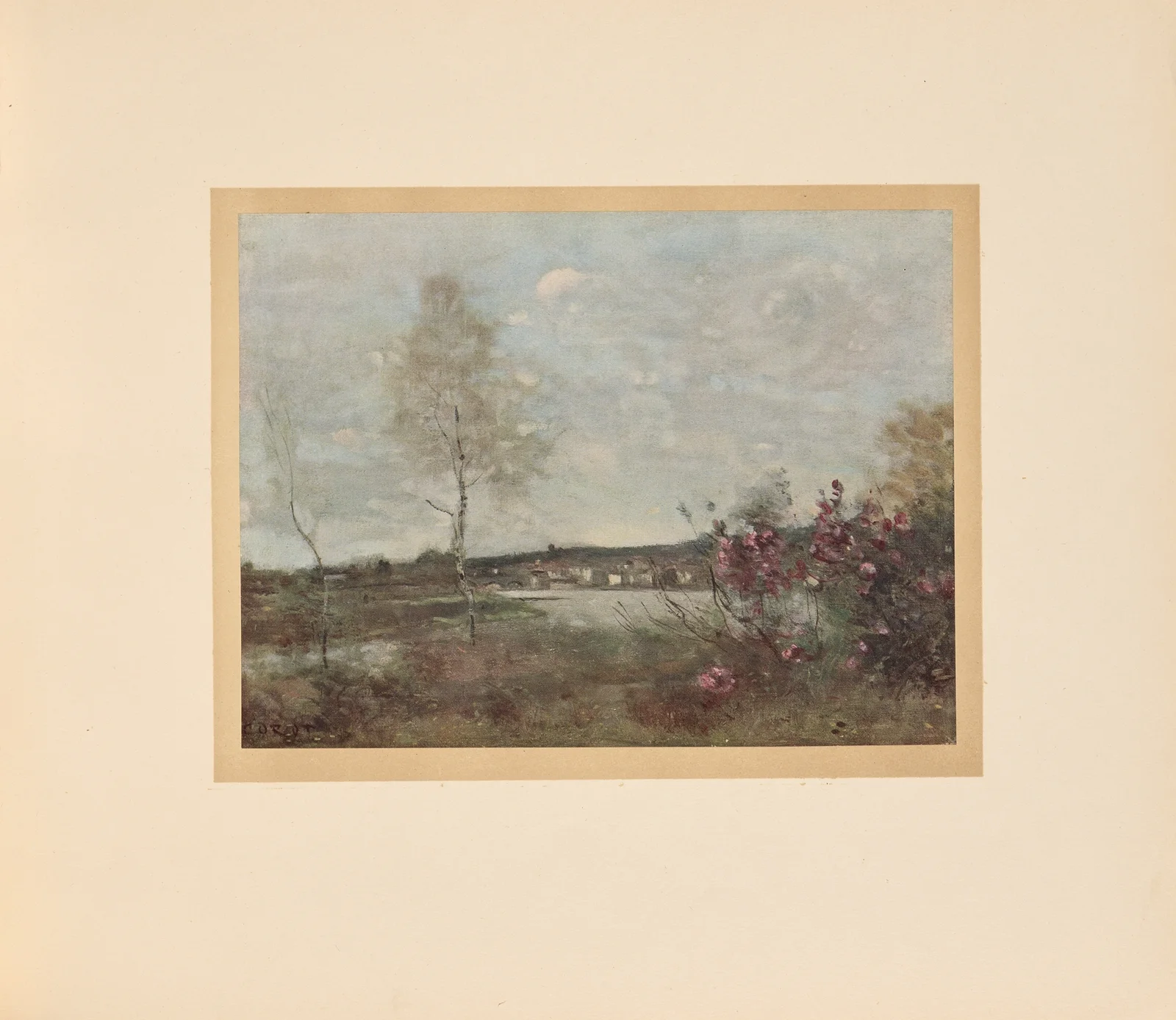 Joinville-Sur-Marne av Jean-Baptiste-Camille Corot
