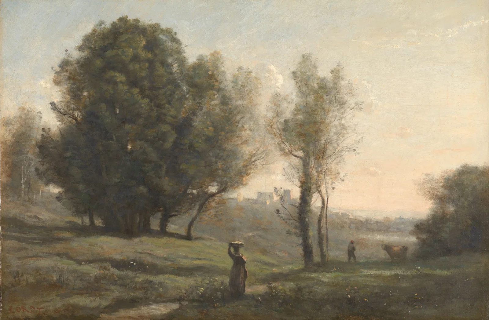 Landscape av Jean-Baptiste-Camille Corot