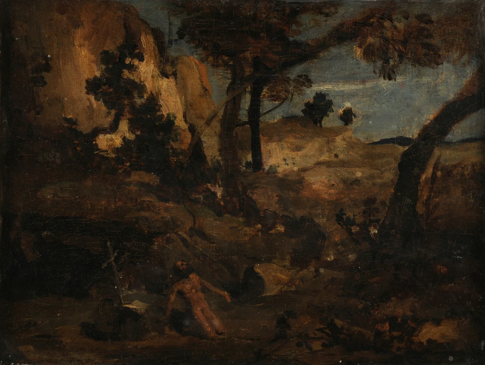 Saint Jérôme av Jean-Baptiste-Camille Corot