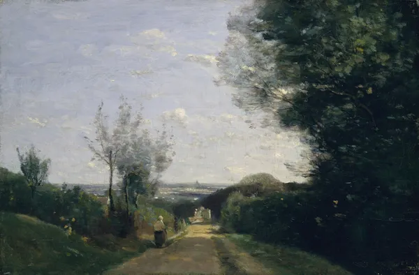 The Environs of Paris av Jean-Baptiste-Camille Corot