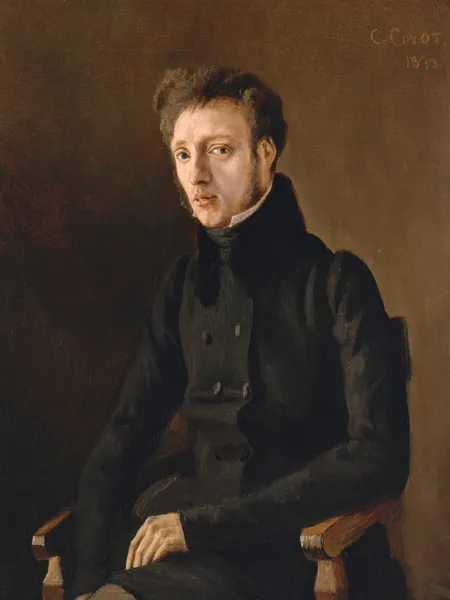 Toussaint Lemaistre (1807–1888) av Jean-Baptiste-Camille Corot