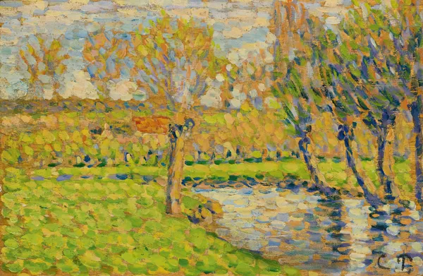 Bords De L’Epte À Éragny av Camille Pissarro