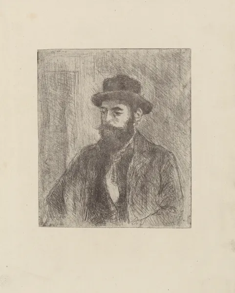 Lucien Pissarro av Camille Pissarro