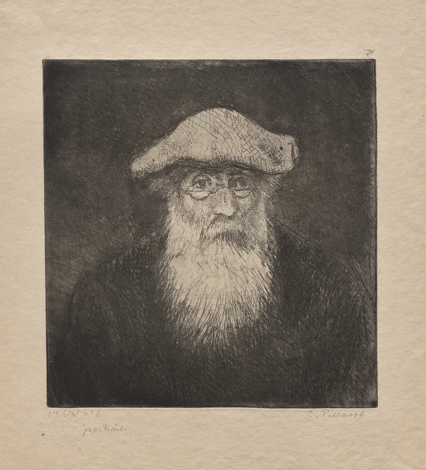 Self-Portrait, 1890 av Camille Pissarro