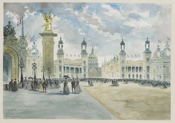 Esplanade des Invalides av Camille Piton