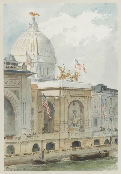 Pavillon des États-Unis d’Amérique av Camille Piton