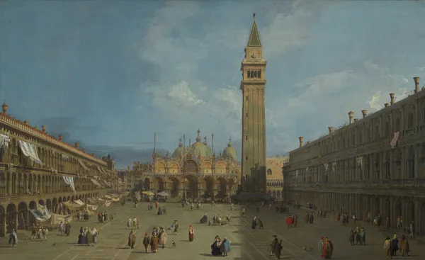 Piazza San Marco av Canaletto