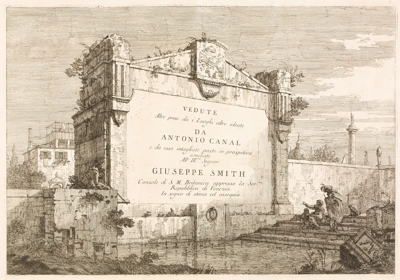 Views – Title Page av Canaletto