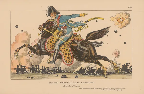 Officier D’ordonnance de L’empereur. 1809 av Caran d'Ache