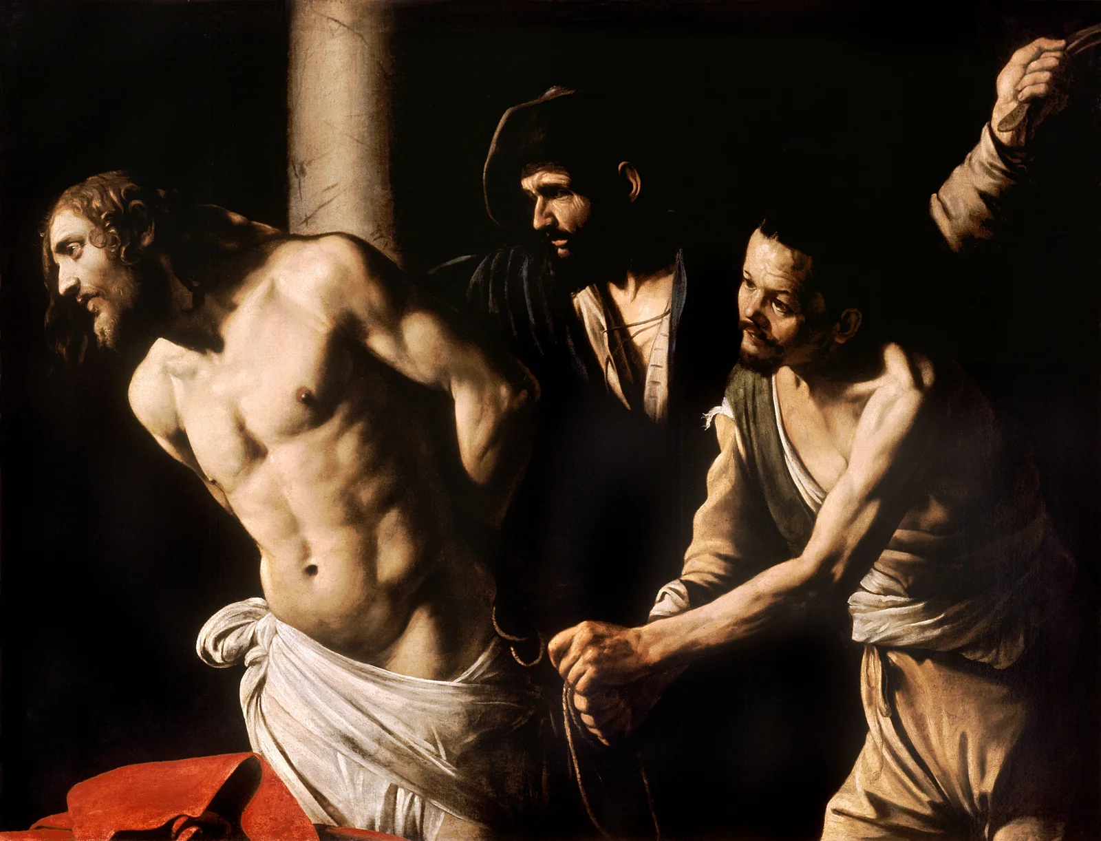 Christ at the Column av Caravaggio