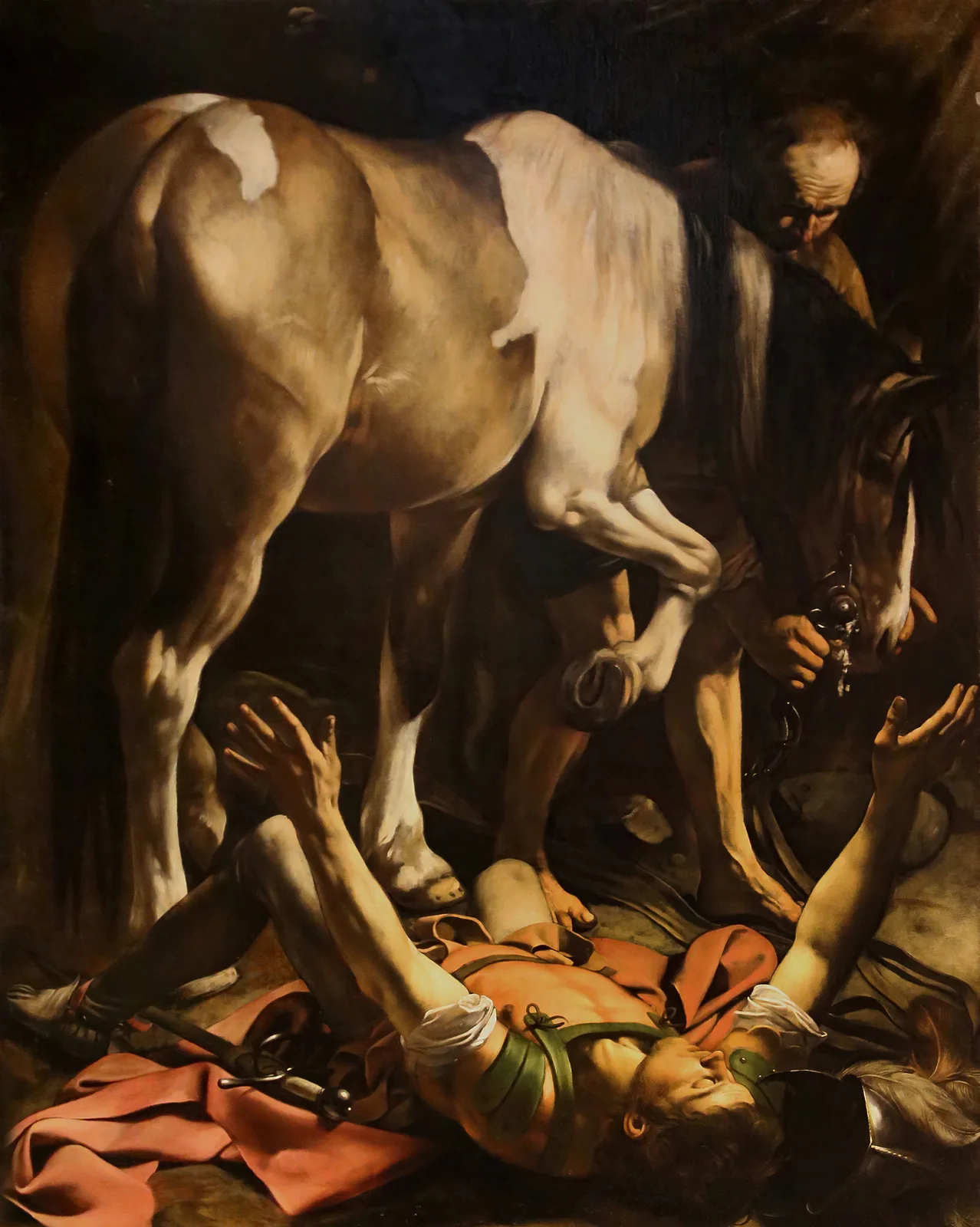 Conversion of Saint Paul av Caravaggio