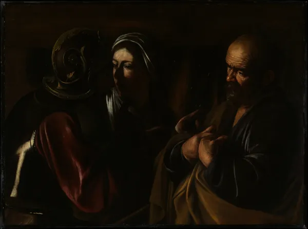 The Denial of Saint Peter av Caravaggio
