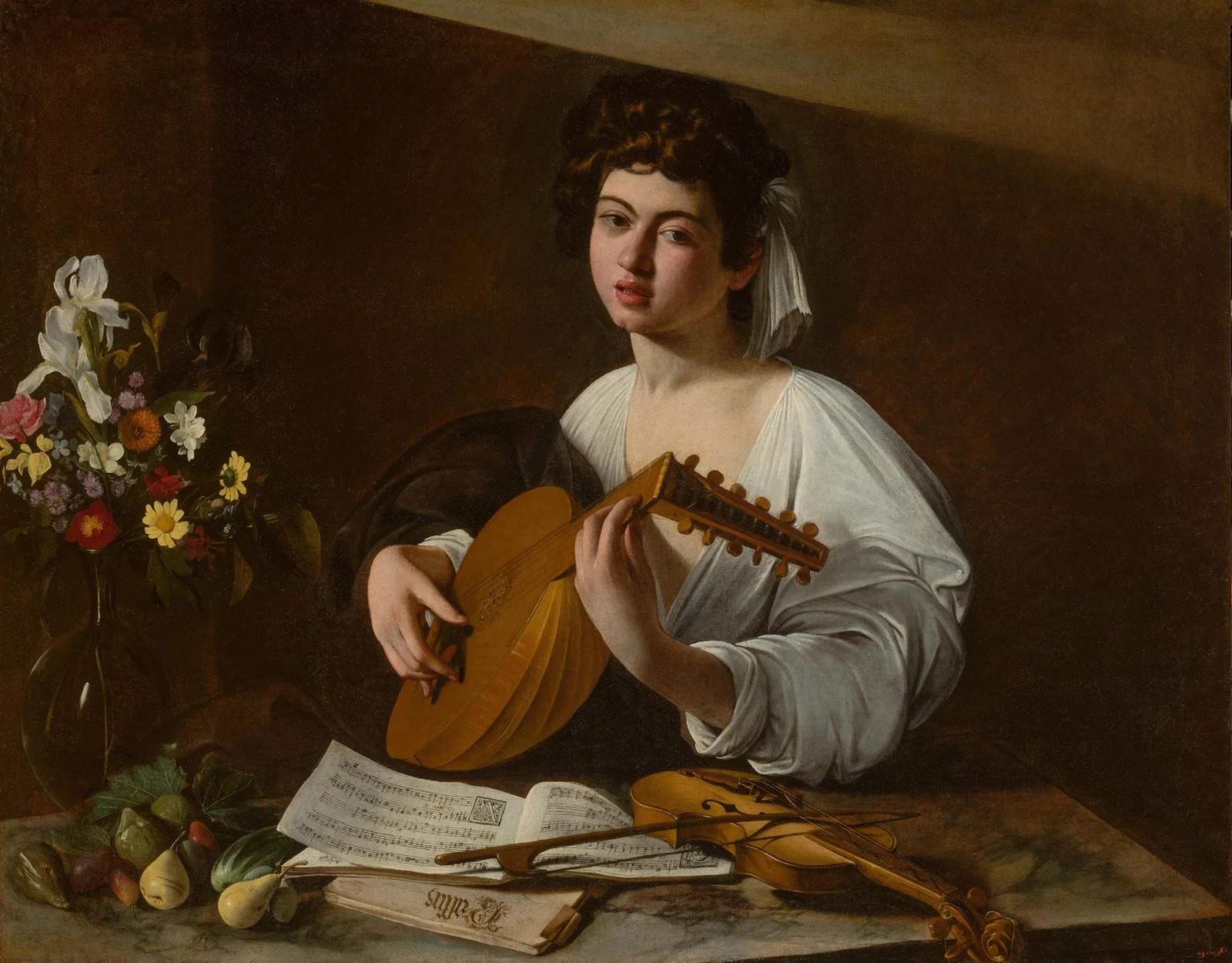 The Lute Player av Caravaggio