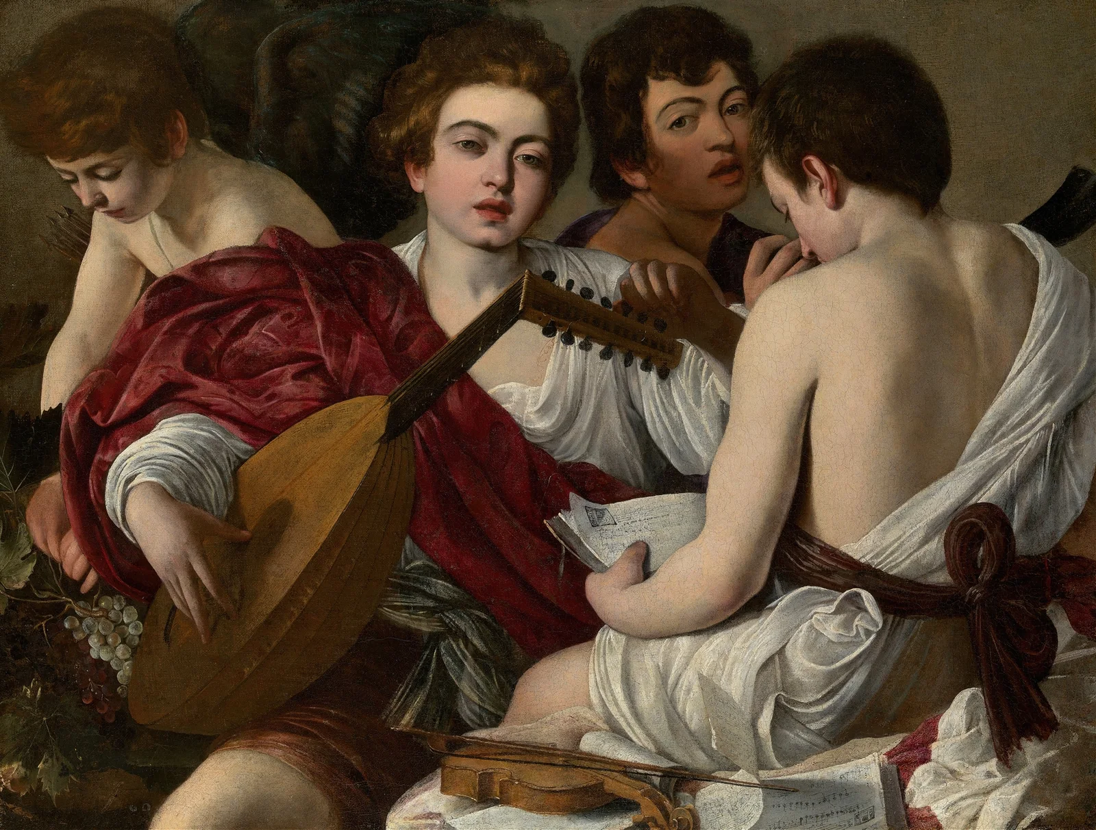 The Musicians av Caravaggio