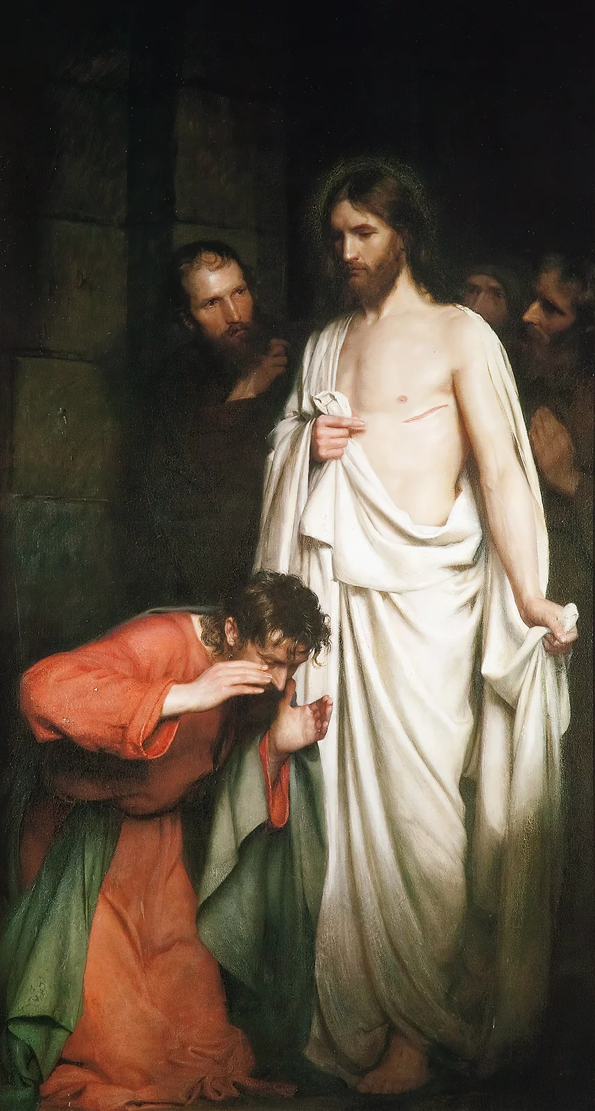 The Doubting Thomas av Carl Bloch