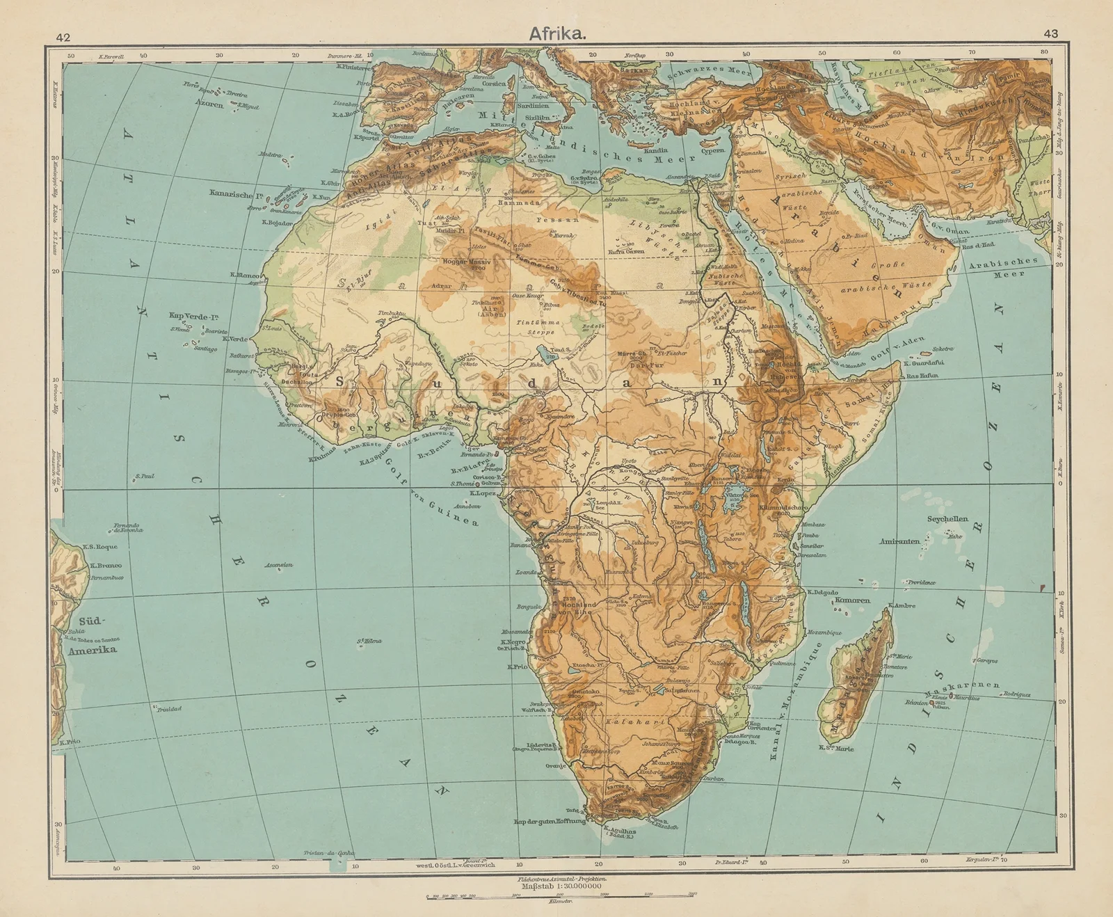 Afrika av Carl Diercke