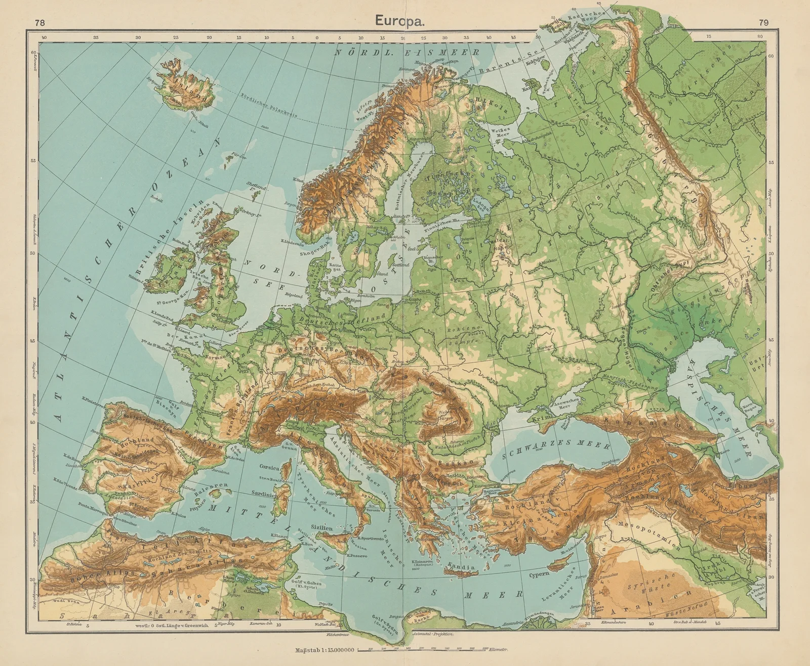 Europa av Carl Diercke