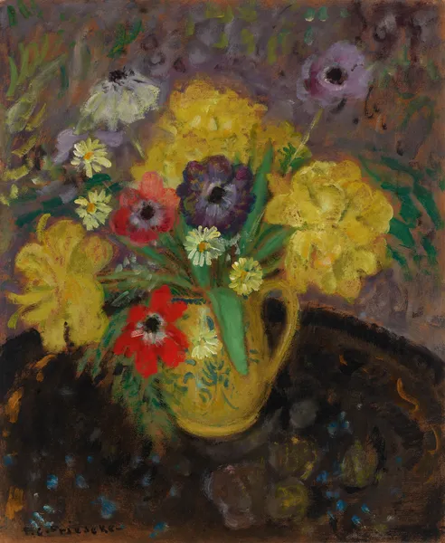 Les Tulipes Jaunes av Frederick Carl Frieseke