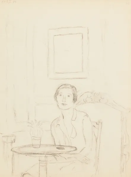 Sketchbook, sketch 5 av Frederick Carl Frieseke