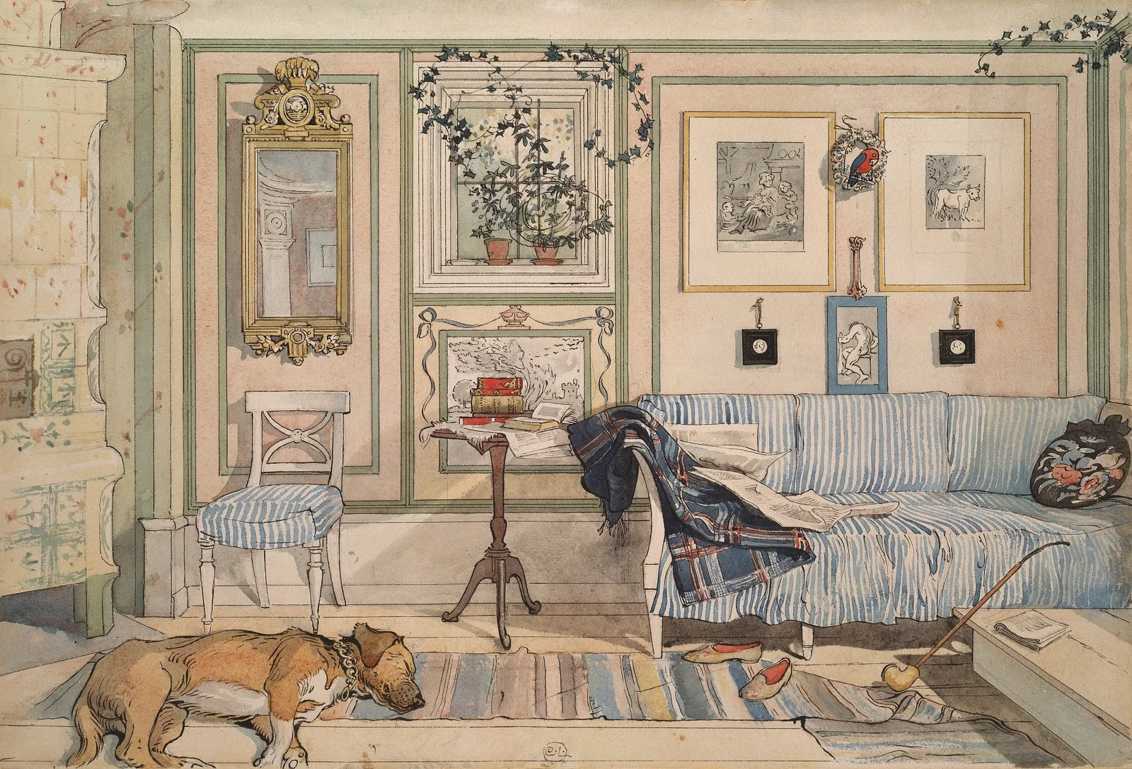 Cosy Corner av Carl Larsson