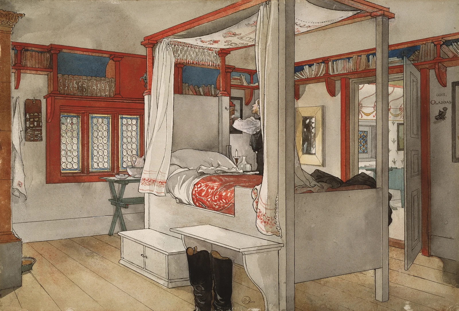 Daddy’s Room av Carl Larsson